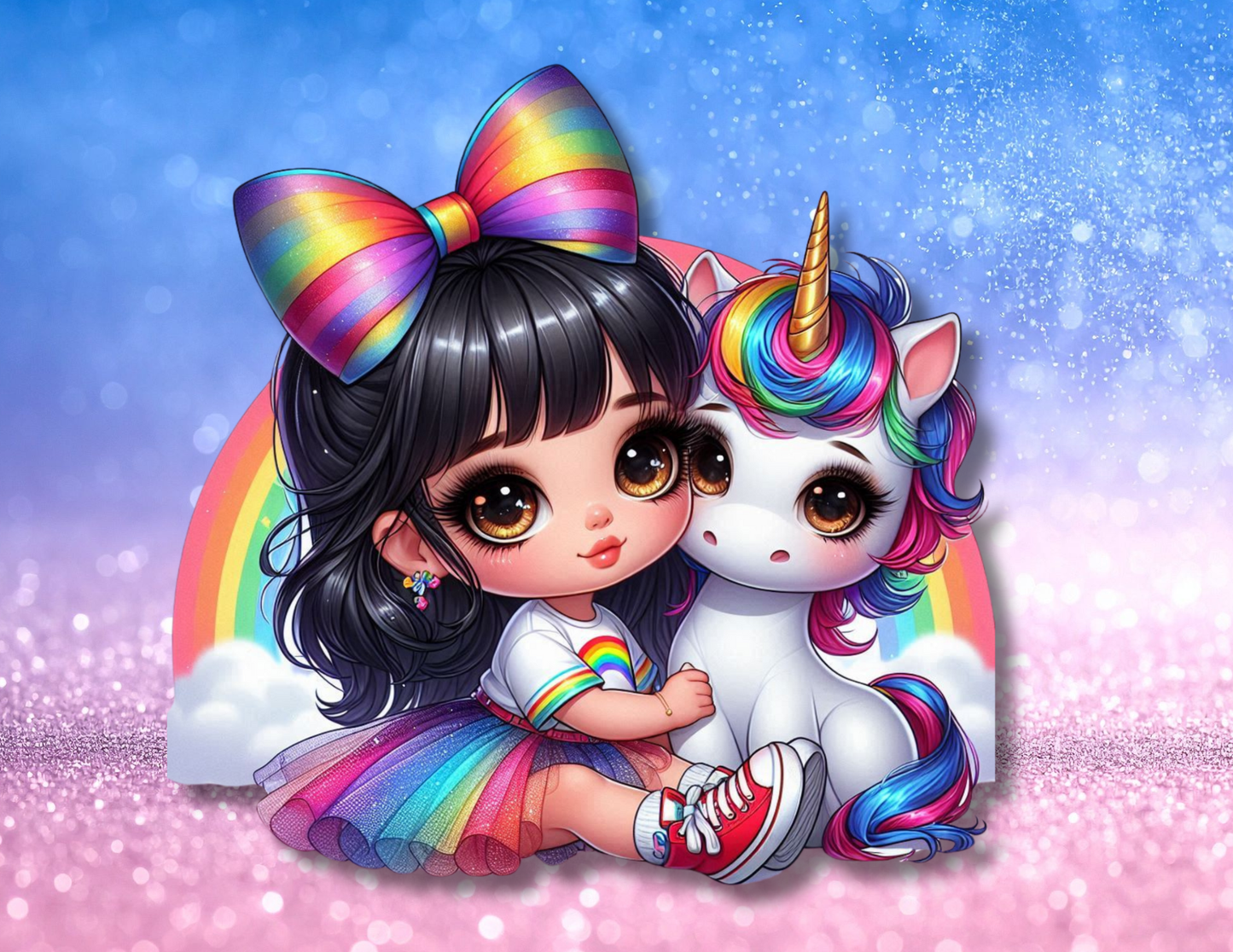 Rainbow Riders CutiePie Girls 2026 Calendar