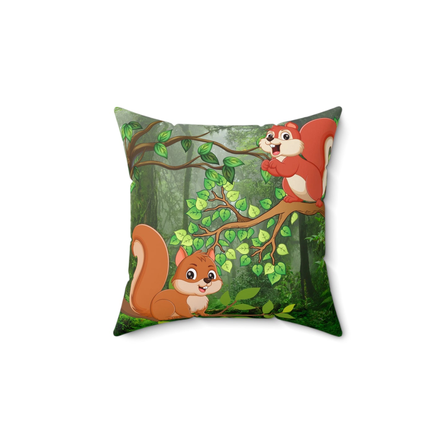 Whimsical The Day the Forest Smiled Creature Pillow, Adorable Animal Decor, Home Accent, Cozy Gift, Kids Room Decor, Nursery Pillow
