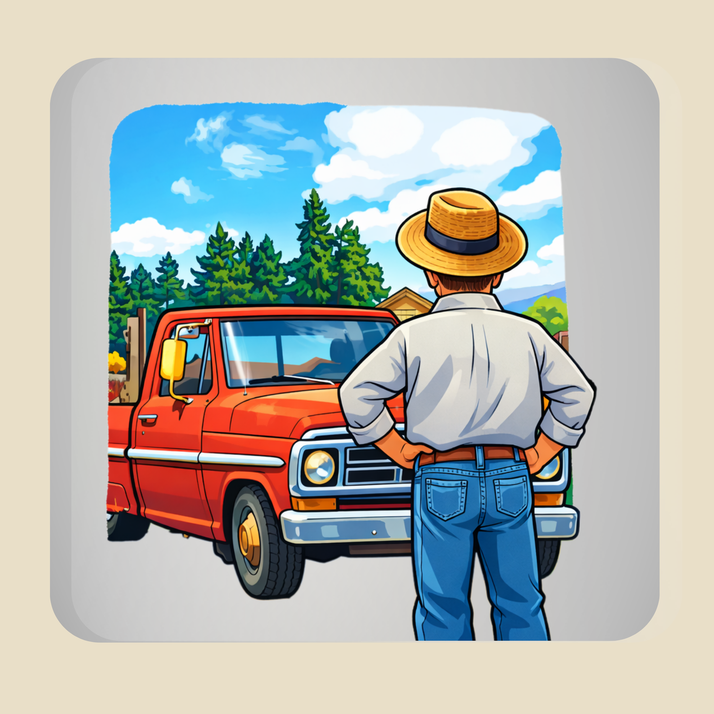 Me And Grandpa's Day At The Farm