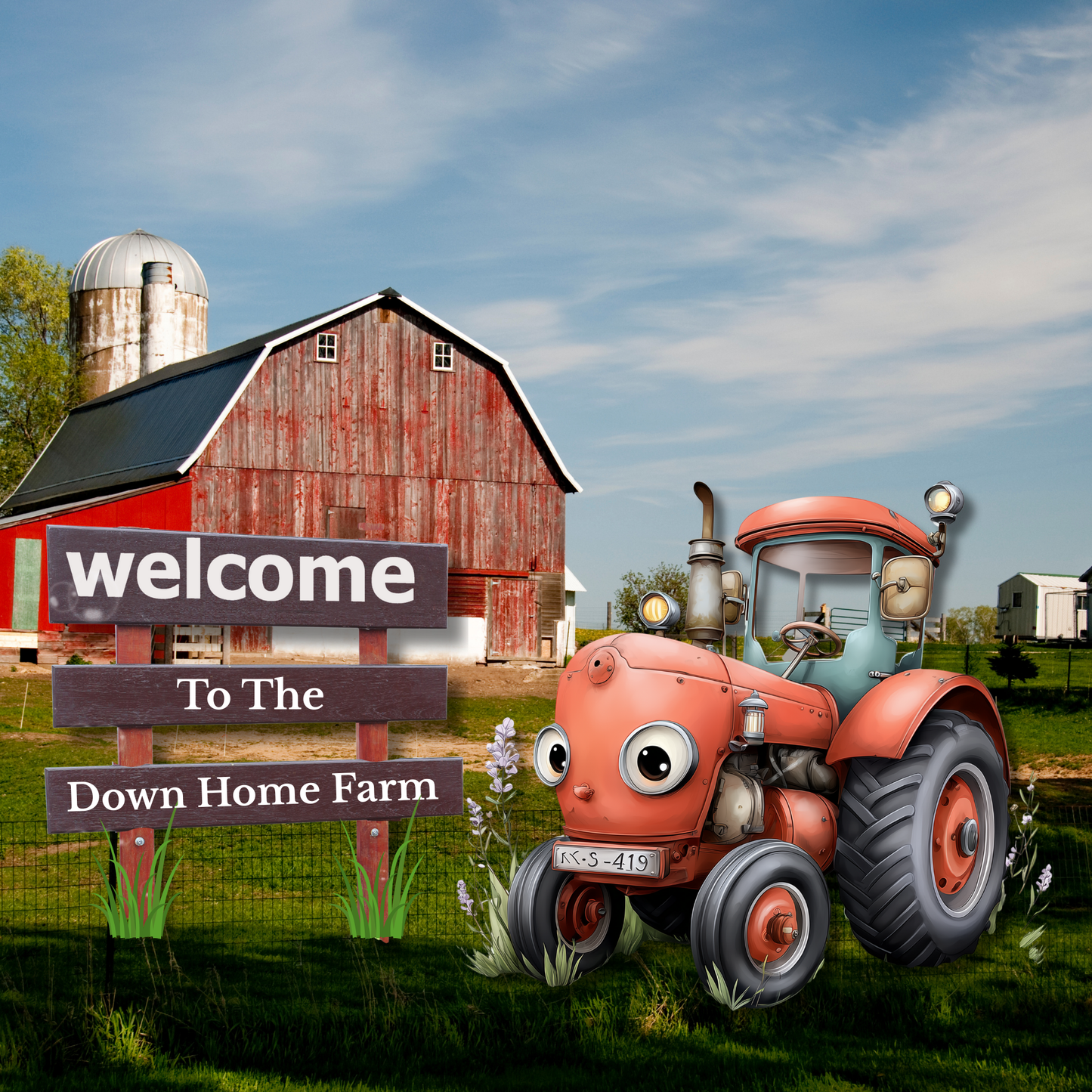 Me And Grandpa's Day At The Farm