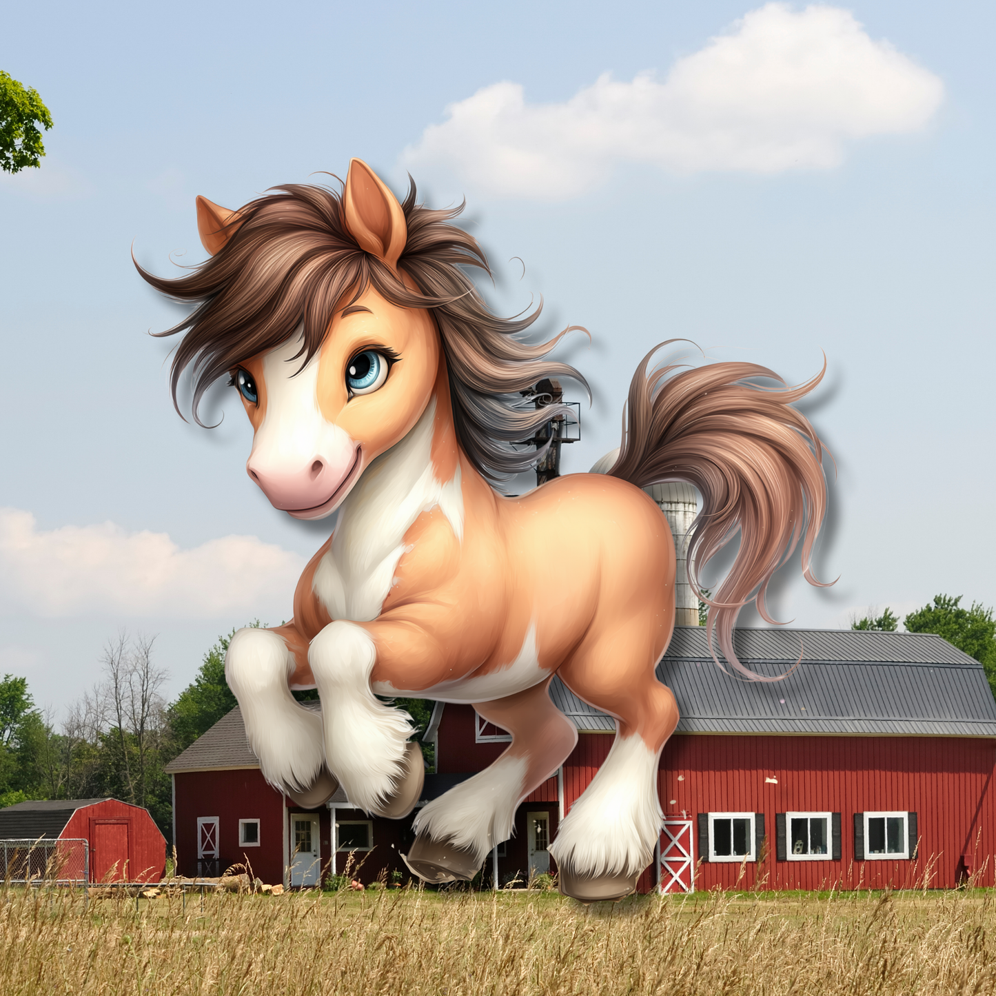 Me And Grandpa's Day At The Farm