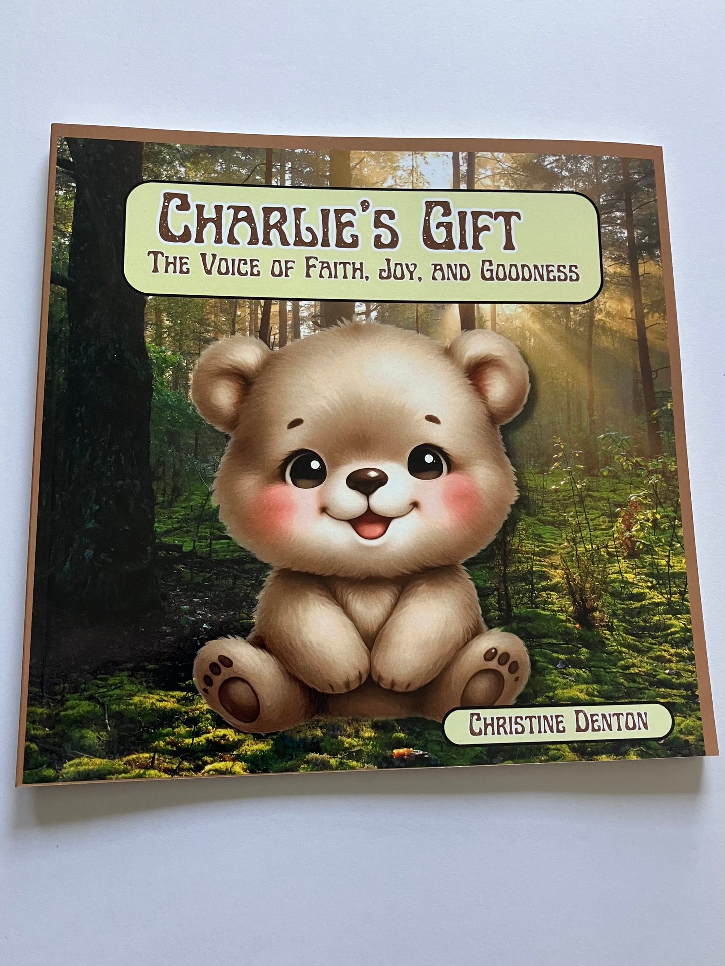 Charlie the Bear Book/Character Sticker Bundle