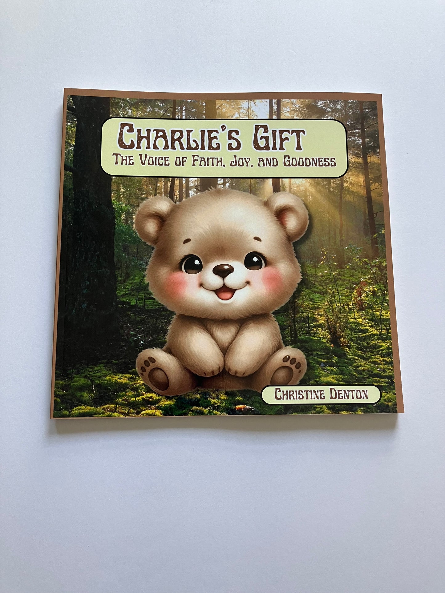 Charlie the Bear Book/Character Sticker Bundle