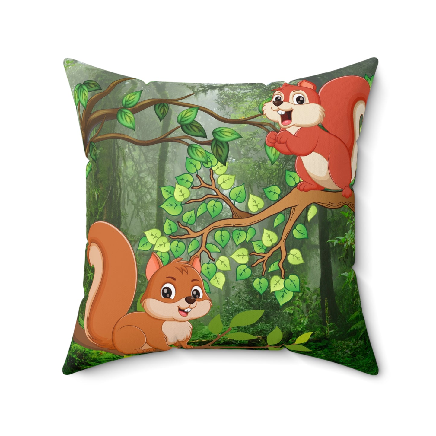 Whimsical The Day the Forest Smiled Creature Pillow, Adorable Animal Decor, Home Accent, Cozy Gift, Kids Room Decor, Nursery Pillow