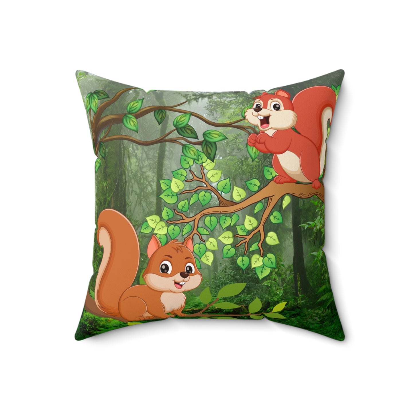 Whimsical The Day the Forest Smiled Creature Pillow, Adorable Animal Decor, Home Accent, Cozy Gift, Kids Room Decor, Nursery Pillow