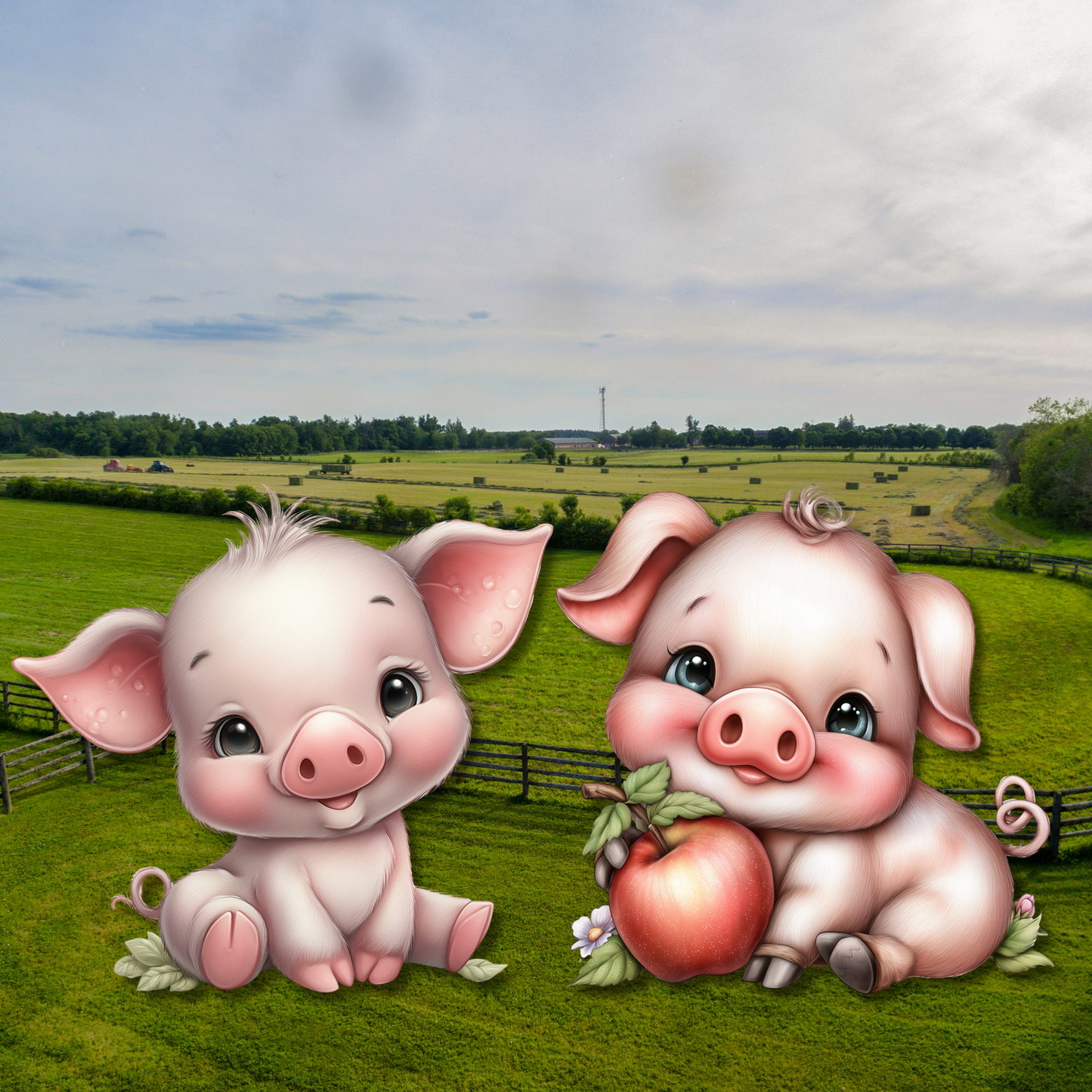 Me And Grandpa's Day At The Farm