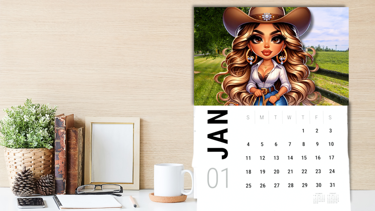 Cowgirl Cuties: 2026 Calendar
