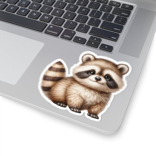 Davey the Raccoon Kiss-Cut Sticker - Davey the Raccoon-A Charlie’s Gift Collection