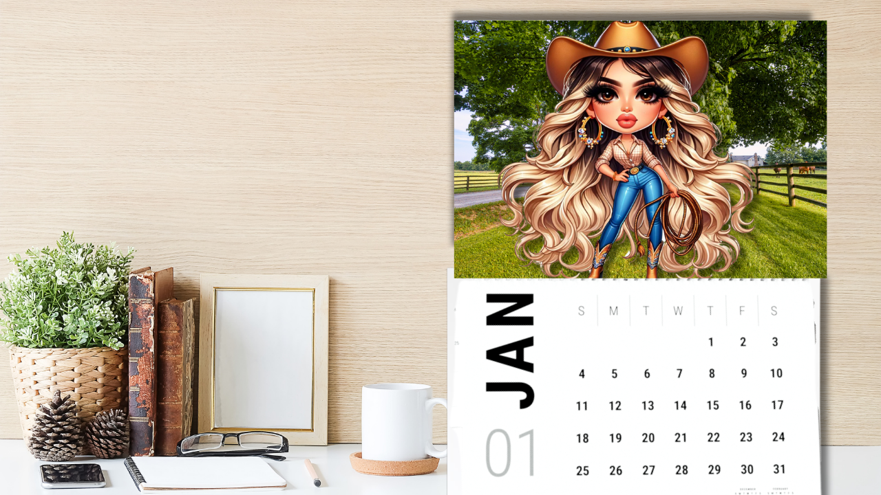 Cowgirl Cuties: 2026 Calendar
