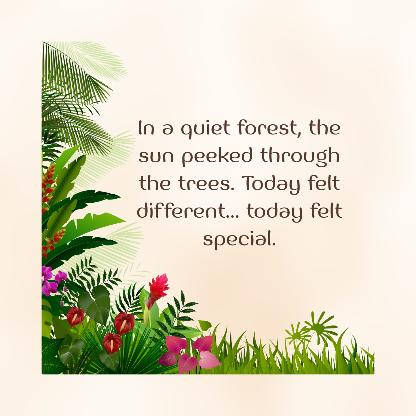 The Day the World Celebrated You: A Charming Forest Tale Full of Birthday Wonder