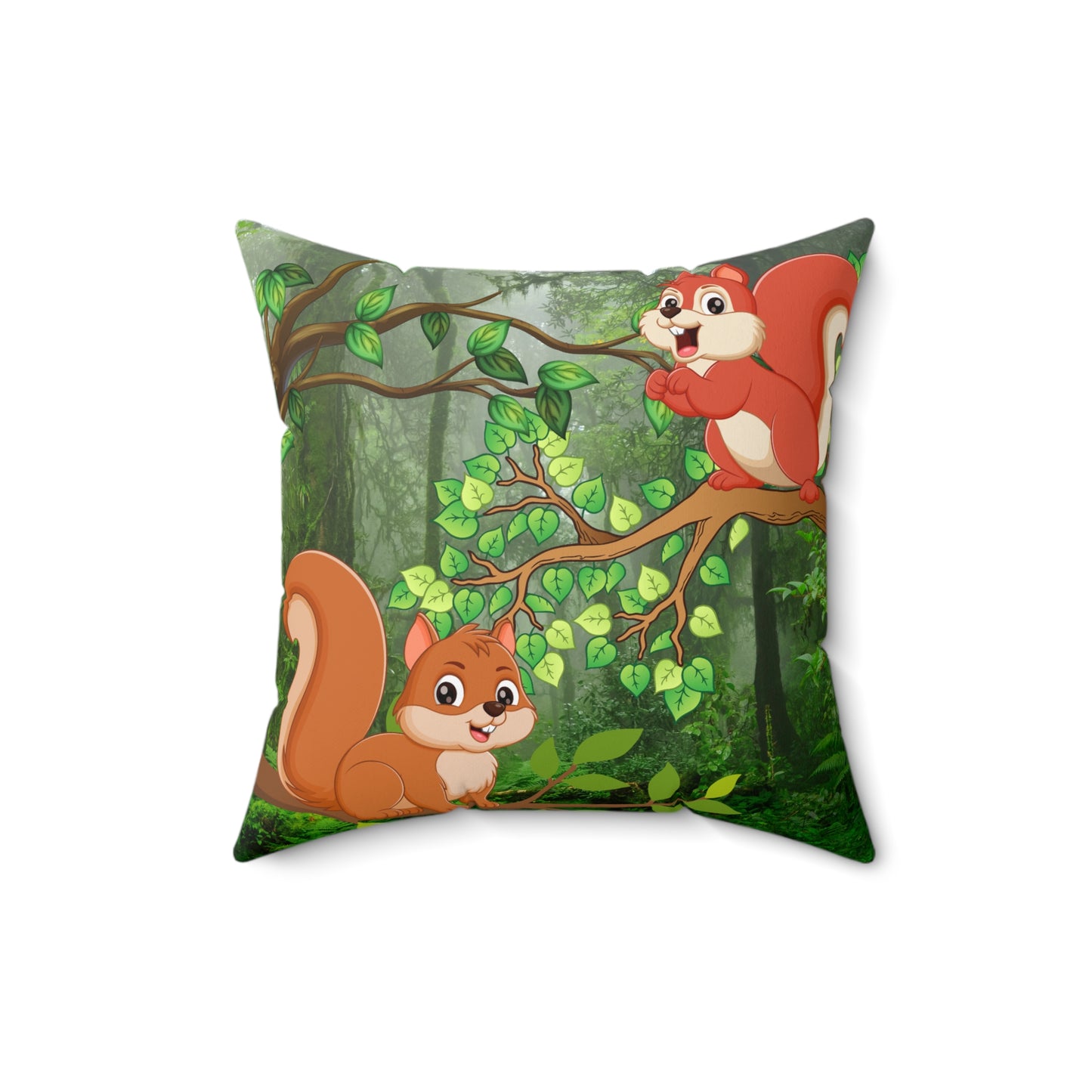 Whimsical The Day the Forest Smiled Creature Pillow, Adorable Animal Decor, Home Accent, Cozy Gift, Kids Room Decor, Nursery Pillow