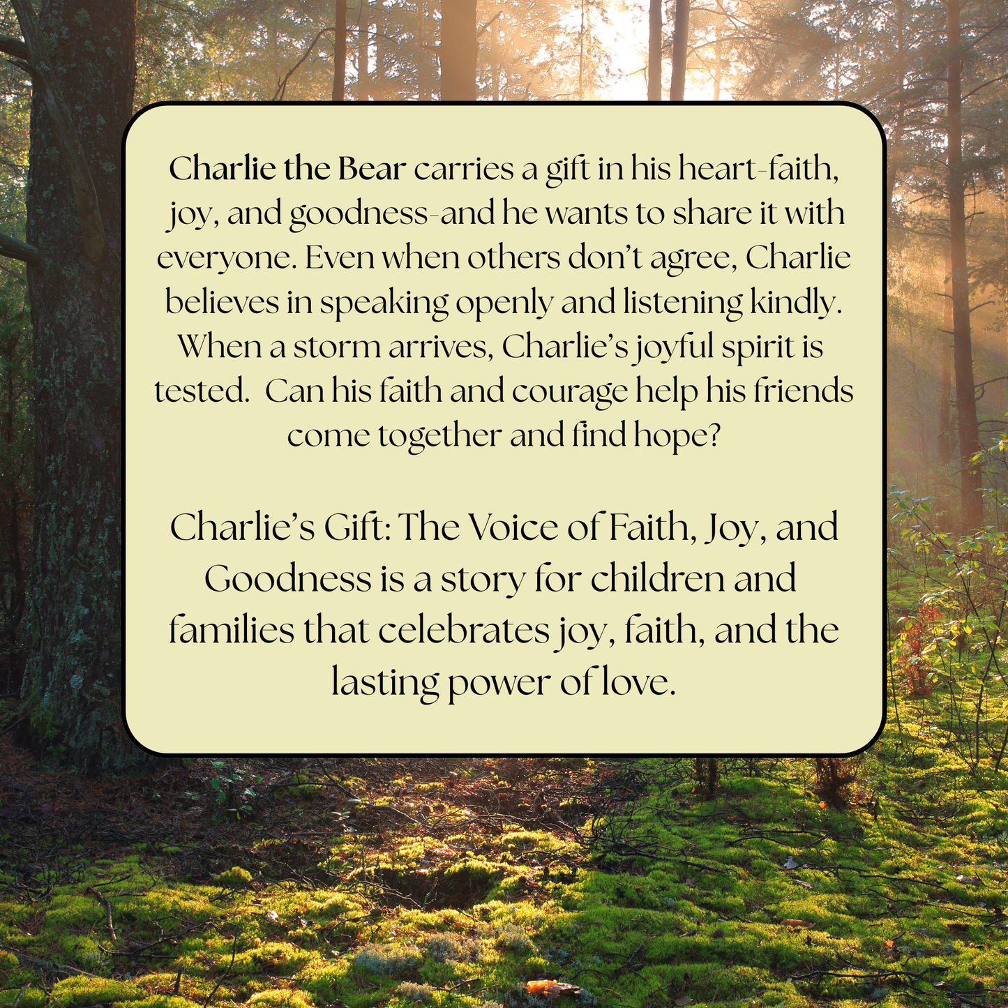 Charlie's Gift: The Voice of Faith, Joy, and Goodness